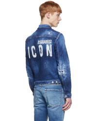 DSQUARED2 Blue Dan Denim Jacket