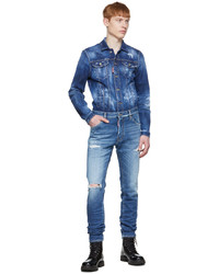 DSQUARED2 Blue Dan Denim Jacket