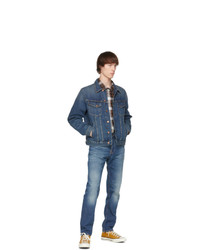 Nudie Jeans Blue Denim Bobby Real Deal Jacket