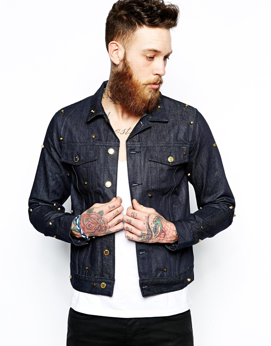 Cheap Monday Denim Jacket With Studs, $169 | Asos | Lookastic