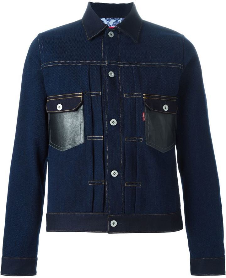 Comme des Garcons Junya Watanabe Comme Des Garons Man Levis Denim Jacket, $796 | farfetch.com | Lookastic