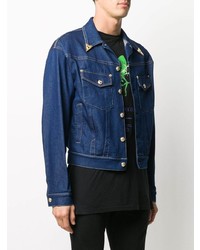 VERSACE JEANS COUTURE Cropped Denim Jacket