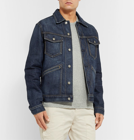 Tom Ford Denim Jacket, $984 | MR PORTER | Lookastic