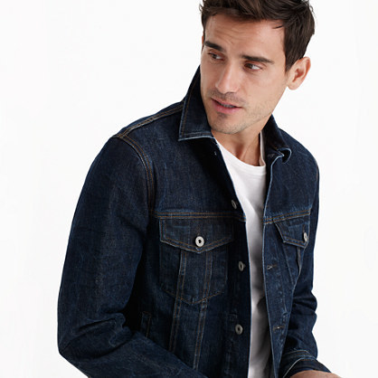 J crew store denim jacket mens