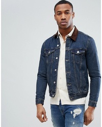 New Look Denim Jacket With In Mid Wash