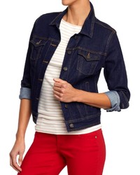 old navy dark denim jacket