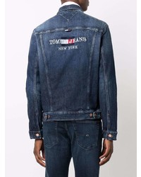 Tommy Jeans Embroidered Logo Denim Jacket