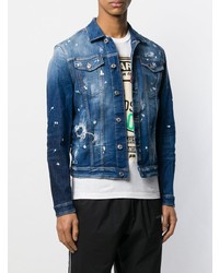 DSQUARED2 Fitted Denim Jacket