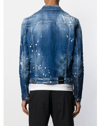 DSQUARED2 Fitted Denim Jacket