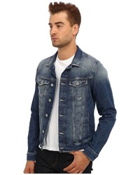 Mavi Jeans Frank Denim Jacket In Light Used Comfort