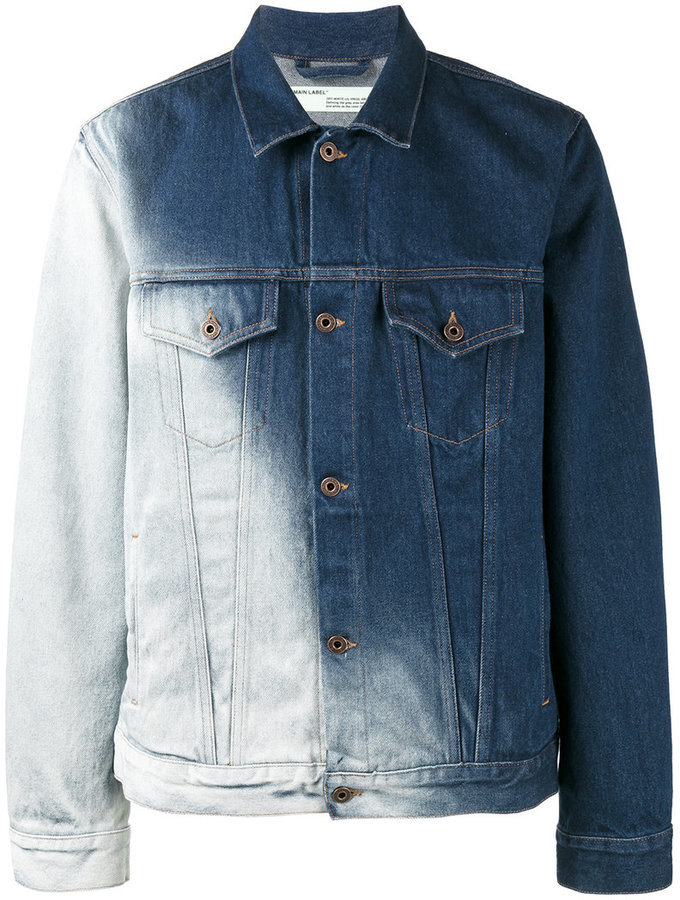 Buy Ico Blue Stor Half Sleeve Self Design Men's Denim Jacket (Small, Grey)  at Amazon.in