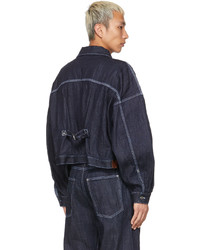 Sebastien Ami Indigo Denim Oversized Type 2 Jacket