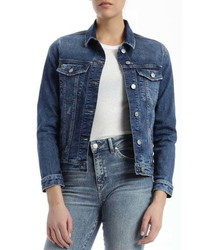 Mavi Jeans Katy Distressed Denim Jacket