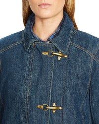 Lauren Ralph Lauren Metal Clasp Denim Jacket
