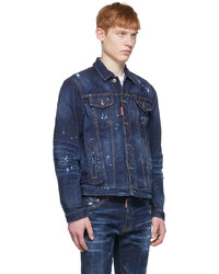 DSQUARED2 Navy Dan Denim Jacket