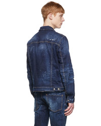 DSQUARED2 Navy Dan Denim Jacket