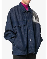 Raf Simons Punkette Oversized Denim Jacket
