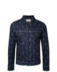 Education From Youngmachines Stars Print Denim Jacket