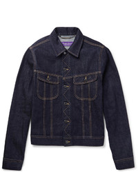 Ralph Lauren Purple Label Trucker Slim Fit Selvedge Stretch Denim Jacket