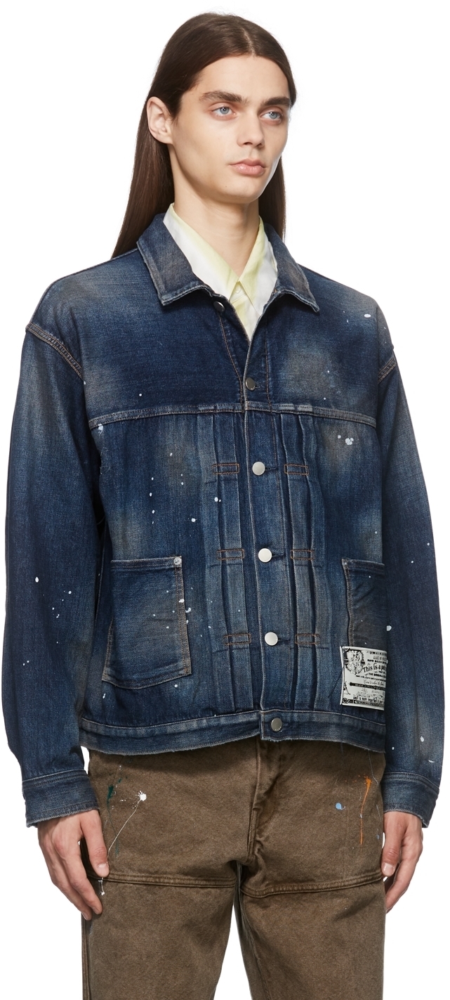 Jieda Vintage Denim Jacket, $625 | SSENSE | Lookastic