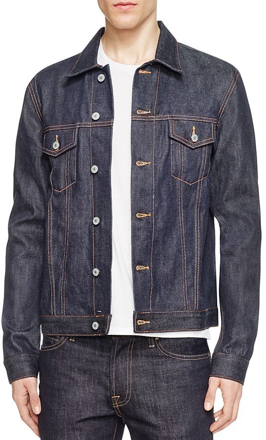Beraadslagen dun diepte Jean Shop Western Denim Jacket, $195 | Bloomingdale's | Lookastic