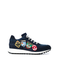 DSQUARED2 Denim Patch Sneakers