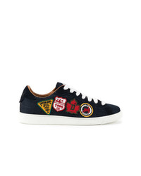 DSQUARED2 Patch Work Denim Sneakers