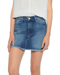 Frame Denim Mini Skirt
