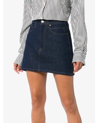 Calvin Klein Jeans Est. 1978 Logo Back Denim Mini Skirt Unavailable
