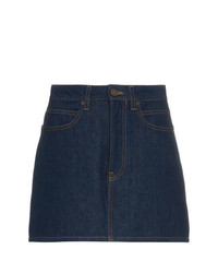 Calvin Klein Jeans Est. 1978 Logo Back Denim Mini Skirt Unavailable