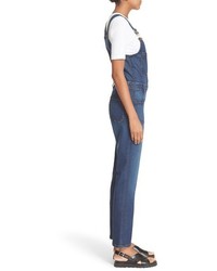 Frame Le High Cropped Overalls
