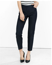 Express Low Rise Refined Denim Editor Ankle Pant