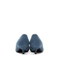 Balenciaga Blue Denim Bb Heels