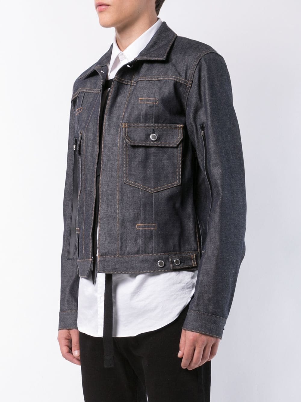 正規代理店 The soloist haori denim sj.0037SS17 jean haori jacket ...