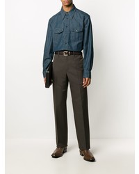 Lemaire Button Up Western Shirt