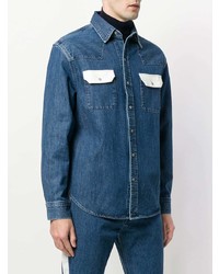 Calvin Klein Jeans Contrast Pocket Denim Shirt
