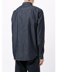 Armani Exchange Contrast Stitch Denim Shirt