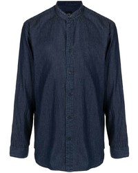 Armani Exchange Denim Button Down Shirt