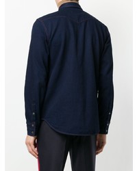 Calvin Klein Jeans Denim Fitted Shirt