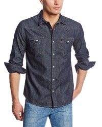 Levi's Standard Barstow Denim Western Snap Up Shirt