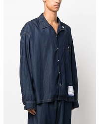 Maison Mihara Yasuhiro Long Sleeve Denim Shirt