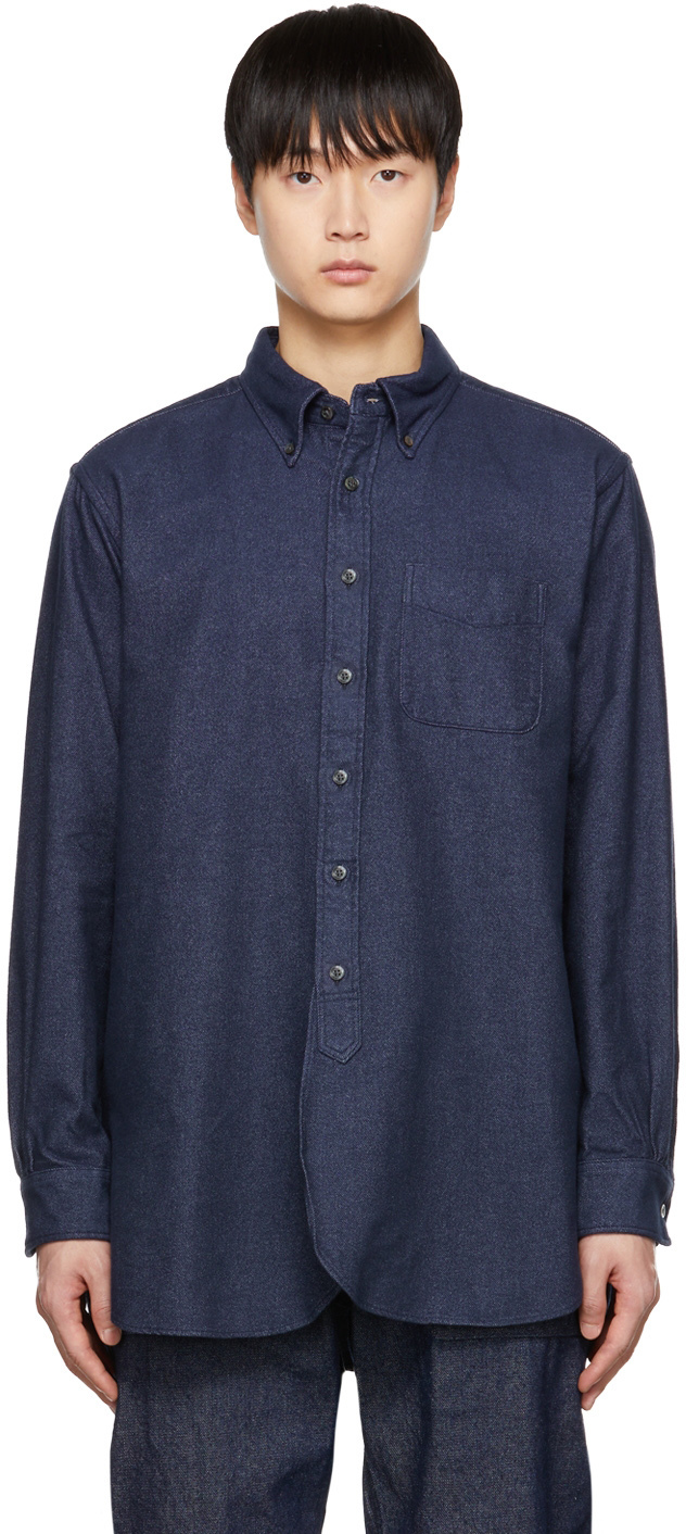 Engineered Garments Navy 19th Century Bd Shirts, $300 | SSENSE