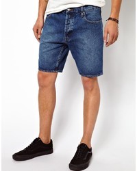 Cheap Monday Denim Shorts Blue