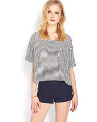 Forever 21 Cuffed High Waisted Shorts