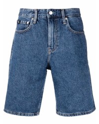 Calvin Klein Jeans Straight Knee Length Denim Shorts
