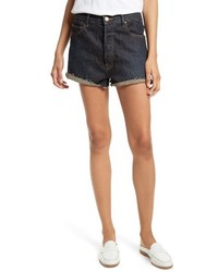 The Great The Cut Off Denim Shorts