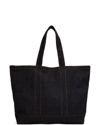 Diesel Indigo And Black D Thisbag Shopping Tote