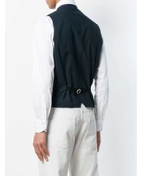 Tagliatore Denim Style Waistcoat