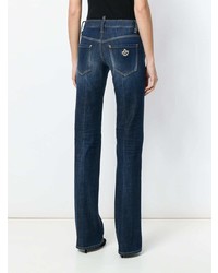 Dsquared2 Straight Leg Bootcut Jeans