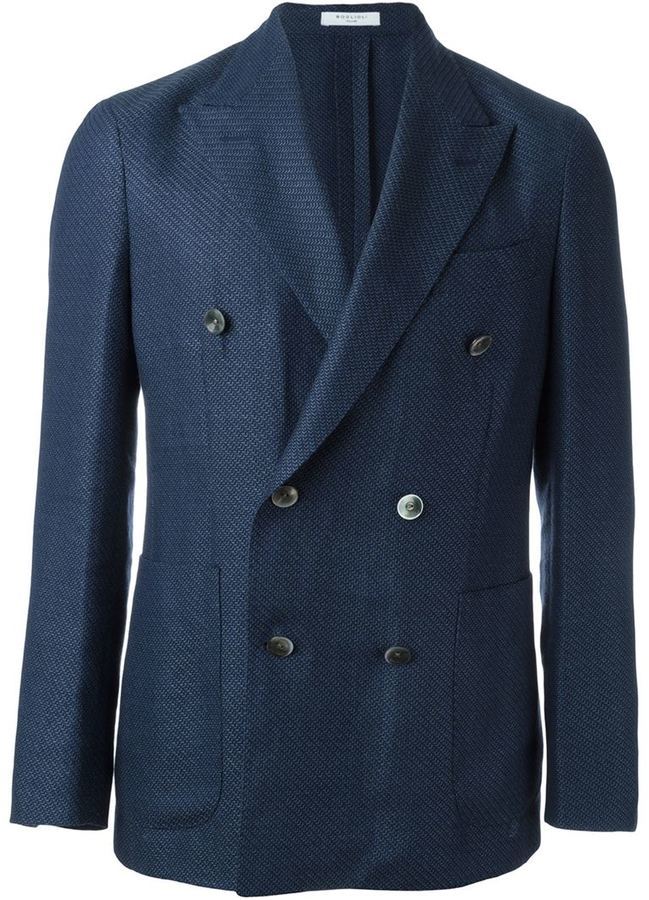 Boglioli Double Breasted Blazer, $689 | farfetch.com | Lookastic